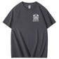 No Weapon Pattern Print Crew Neck T-Shirt