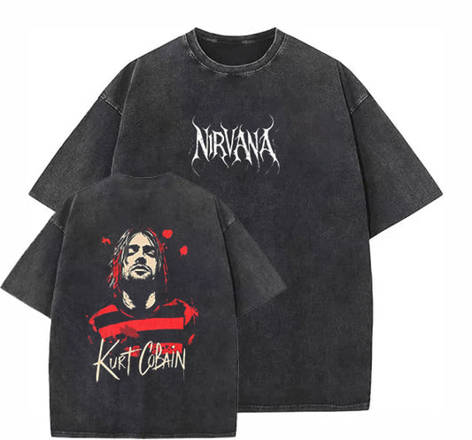 Kurt Cobain Homage T-Shirt Unisex Vintage 90s perfect gift