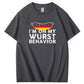 Funny T-Shirt Sausage Wurst Lover Gifts