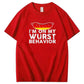 Funny T-Shirt Sausage Wurst Lover Gifts