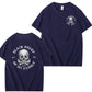 BALCK SHEEP OF MY FAMILY Skull Black Print T-shirt