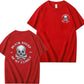 BALCK SHEEP OF MY FAMILY Skull Black Print T-shirt