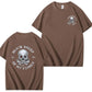 BALCK SHEEP OF MY FAMILY Skull Black Print T-shirt