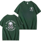 BALCK SHEEP OF MY FAMILY Skull Black Print T-shirt