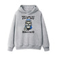 Don't Like Me Fuck Off Problem Solved Pattern Print 100%Cotton Hoodie