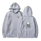 BALCK SHEEP OF MY FAMILY Skull Black Print Hoodie