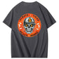ALWAYS TIRED NEVER BROKE Skull Print Men's T-Shirt