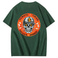 ALWAYS TIRED NEVER BROKE Skull Print Men's T-Shirt