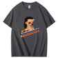 Trendy Funny Cotton Crew Neck Graphic Tees