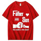 Daddy Father Son Matching Quote Design For Men T-Shirt