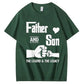 Daddy Father Son Matching Quote Design For Men T-Shirt
