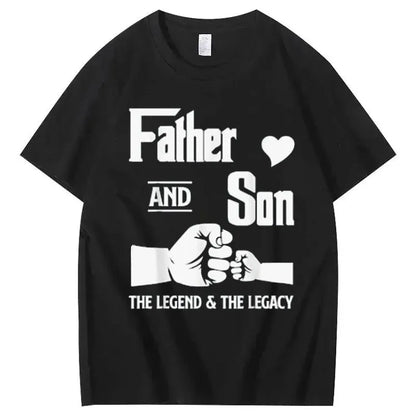 Daddy Father Son Matching Quote Design For Men T-Shirt