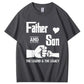 Daddy Father Son Matching Quote Design For Men T-Shirt