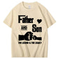 Daddy Father Son Matching Quote Design For Men T-Shirt