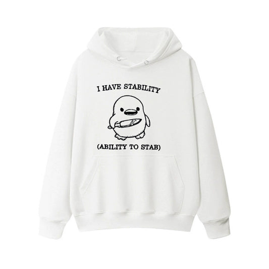 Play on Words: Stability Hoodie