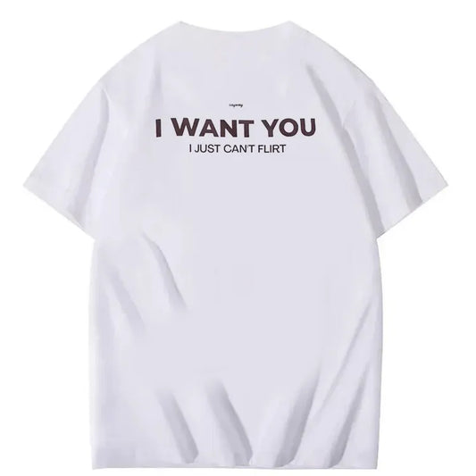 Cute & Sarcastic Love Tee – Perfect for Shy People