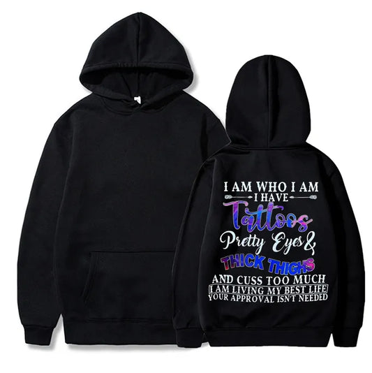 Confident Woman Graphic Hoodie