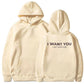 Cute & Sarcastic Love Hoodie – Perfect for Shy People