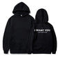 Cute & Sarcastic Love Hoodie – Perfect for Shy People