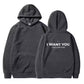 Cute & Sarcastic Love Hoodie – Perfect for Shy People