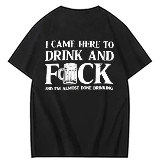 Funny Party Shirt – Drink & Fun Statement Tee