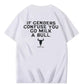 Bold & Funny Graphic Tee – If Genders Confuse You