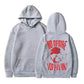 Skull Print Men's Hoodie