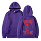 Skull Print Men's Hoodie