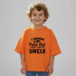 Funny Kids T-Shirt – Just Like My Uncle Graphic Tee