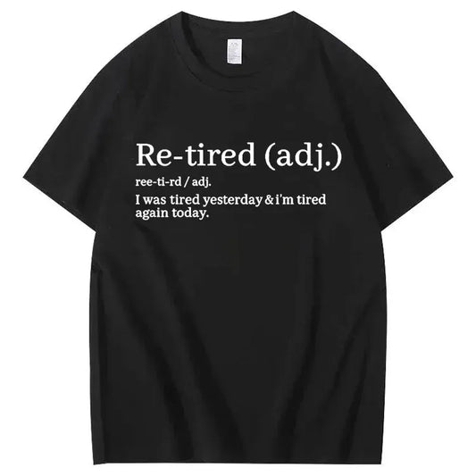 I Was Tired Yesterday & I’m Tired Again Today T-Shirt