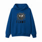 F-CAW-F Quirky Big-Eyed Crow Hoodie