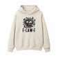 F-CAW-F Quirky Big-Eyed Crow Hoodie