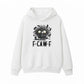 F-CAW-F Quirky Big-Eyed Crow Hoodie