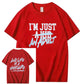 "I'm Just An Adult" Quirky Graphic T-Shirt