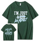 "I'm Just An Adult" Quirky Graphic T-Shirt