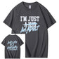 "I'm Just An Adult" Quirky Graphic T-Shirt