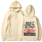 When It Comes To My Child I Will Smile In My Mugshot Printed Men's Hoodie