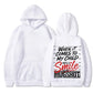 When It Comes To My Child I Will Smile In My Mugshot Printed Men's Hoodie