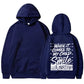 When It Comes To My Child I Will Smile In My Mugshot Printed Men's Hoodie