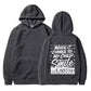When It Comes To My Child I Will Smile In My Mugshot Printed Men's Hoodie