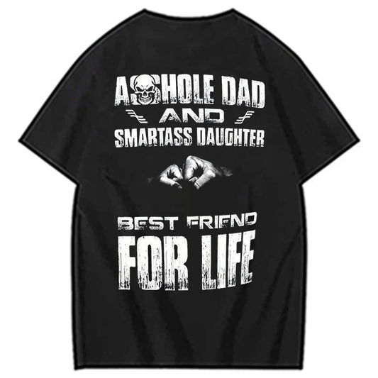 Badass Dad & Smartass Daughter T-Shirt