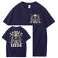 Halloween Spooky Season Funny Skll Pattern  Print 100%Cotton T-Shirt