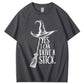 Yes I Can Drive a Stick 100% Cotton Witch T-Shirt