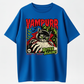 Vampire Cat Shirt, Retro Halloween Graphic Tee, Funny Spooky Cat T-Shirt