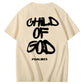 Child Of God Print Crew Neck T-Shirt