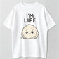 I Come In Peace Cute Alien Peace Sign Matching Couple T-Shirt