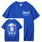 Jesus Forgive Pattern Print 100%Cotton T-Shirt