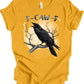 F-Caw-F, Raven, Premium Soft Unisex Tee, Plus Sizes Available