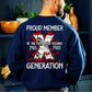 Halloween Generation X New Version Two Side Printing T-shirt/Crewneck/Hoodie