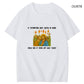 It Started Out With A Kiss How Did It End Up Like This Jessus Art Pattern Print T-Shirt